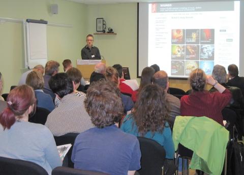 Richard Ranft presents at BISA 2012